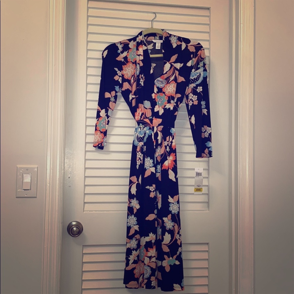 Floral pattern dress